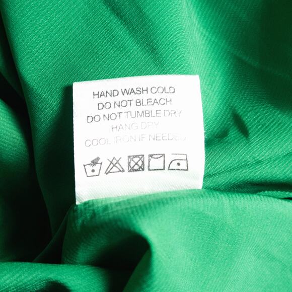 House of Harlow Dress Medium Garden Glow Fairy Emerald Green Boho Tiered Maxi - Picture 6 of 9